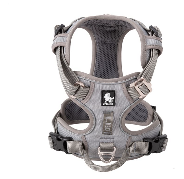 Truelove 3M Reflective Dog Harness with Dual Control & Aviation Aluminum Fittings
